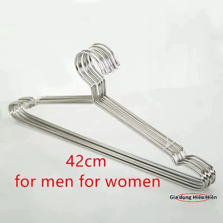 Combo 10 Mắc Áo Inox 304 Thanh Tròn Size Người Lớn Chắc Chắn Giá Trị Bền Vững