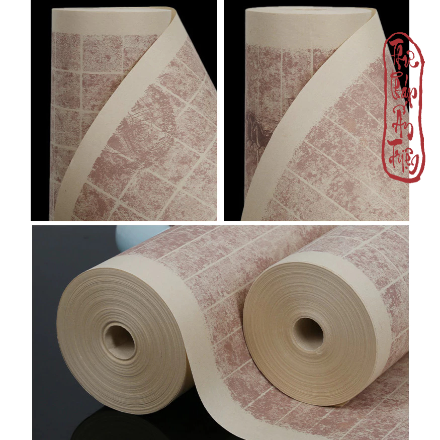 10 Mét Giấy Xuyến Chỉ Kẻ Ô Phú Cổ Thác Phiến Ô Vuông Ô Dọc 2cm 3cm Luyện Viết Chữ Thư Pháp Hán Việt