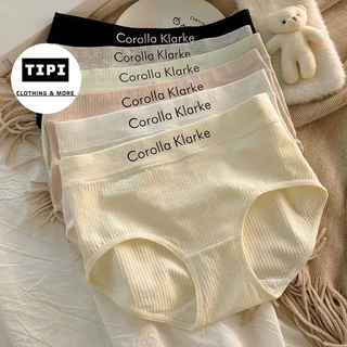 Quần lót cotton mẫu trơn chữ Corolla Klarke B1-03