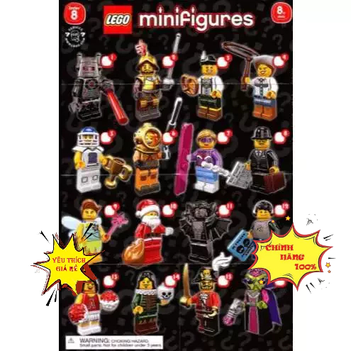 (LEGO MINIFIGURE ) MINIFIGURE SERIES 8 | Shopee Việt Nam