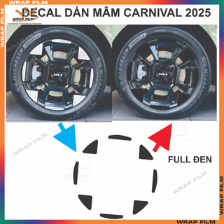 Decal dán mâm Kia Carnival 2025 New