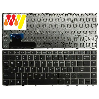 Bàn phím Laptop tương thích với Hp Folio 9470m 9480m 9470 9480 - New 100% - Có khung bạc