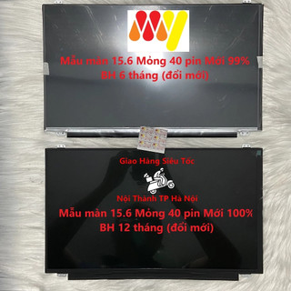 Màn hình Laptop 15.6 Inch Slim 40 Pin HD FHD Có tai- thay cho laptop thay thế cho Dell ACER Asus Lenovo