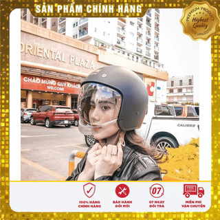 Mũ bảo hiểm 3/4 Royal M139 kính ẩn