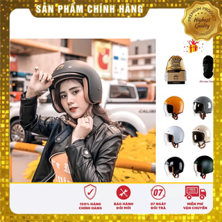 Mũ bảo hiểm 3/4 Royal M139 kính ẩn