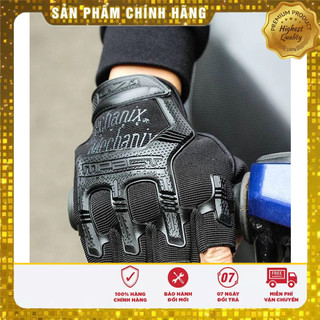 Găng tay xe máy, xe đạp, chơi súng sơn Mechanix cụt ngón