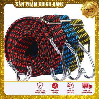 Dây ràng chở hàng co dãn tốt chịu tải nặng màu ngẫu nhiên (bề ngang 3cm đủ kích thước)