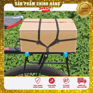 Dây chằng đồ xe máy, mũ bảo hiểm co dãn tuyệt đối