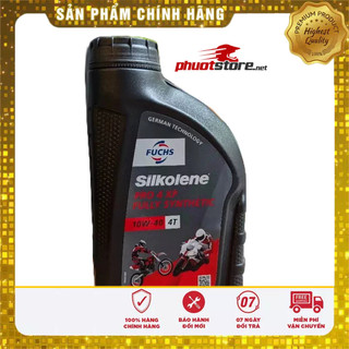 Dầu nhớt fuchs silkolene pro 4 10W-40 chính hãng