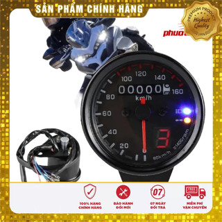 Đồng hồ độ xe máy classic có kèm báo số