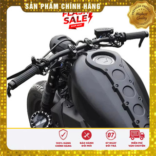 Gương gù chân gương chiếu hậu xe máy classic cafe racer