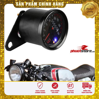Đồng hồ độ xe máy classic có kèm báo số