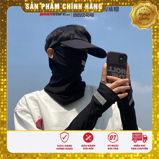 Găng tay chống nắng và khăn trùm vải thun lạnh Protect
