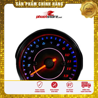 Đồng hồ vòng tua máy độ xe classic