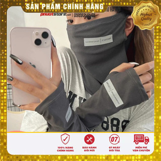 Găng tay chống nắng và khăn trùm vải thun lạnh Protect