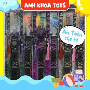 Vỷ đồ chơi kiếm nhựa Nhật Bản có vỏ loại đẹp, 6 cây lớn 2072817