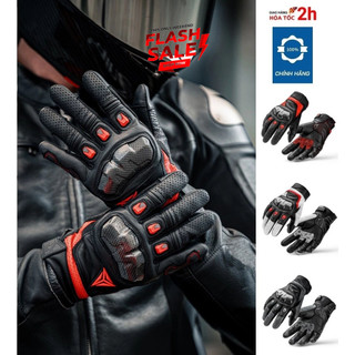 Găng Tay Da gù Carbon Motowolf MDL 0305C