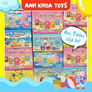 Box Túi Mù 32 Gói Nhiều Hình Đồ chơi cho bé siêu Hot Túi Mù Chăm