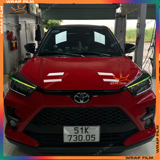 Decal dán đổi màu đèn Toyota Raize (1 cặp)