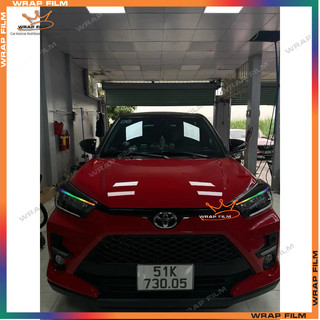 Decal dán đổi màu đèn Toyota Raize (1 cặp)