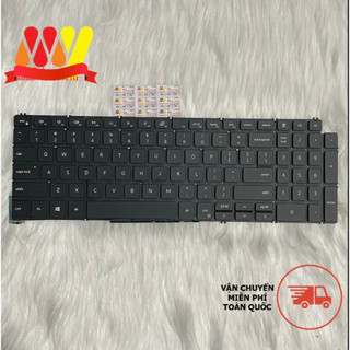 Bàn phím laptop N3C7QD170_DE5584LED tương thích với Dell Inspiron 5584 5590 5505 5593 5594 5598 3505 7590 7591 7791