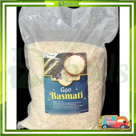 GẠO BASMATI RICE (ẤN ĐỘ) 5KG, NGĂN NGỪA TIỂU ĐƯỜNG