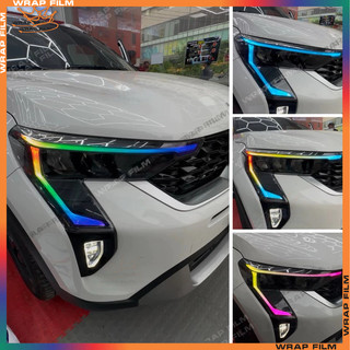 Decal dán đèn Kia Sonet 2025 (bộ 2 bên)