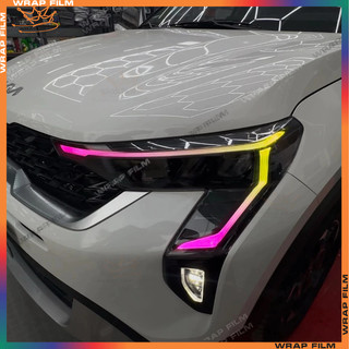 Decal dán đèn Kia Sonet 2025 (bộ 2 bên)