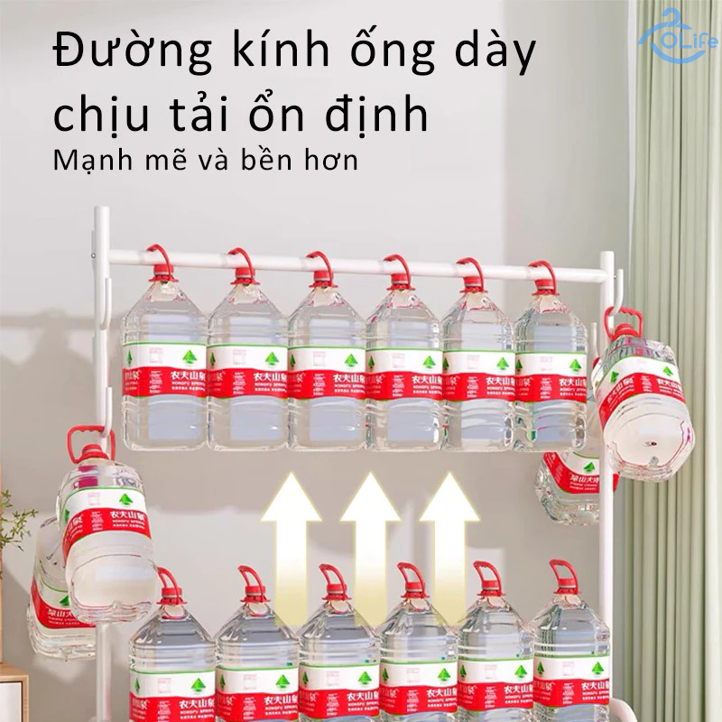 𝐎𝐥𝐢𝐟𝐞 Giá Treo Quần Áo Đa Năng Sào Phơi Đồ Loại Đơn Giản Chắc Chắn Giá Phơi Có Bánh Xe Di Chuyể