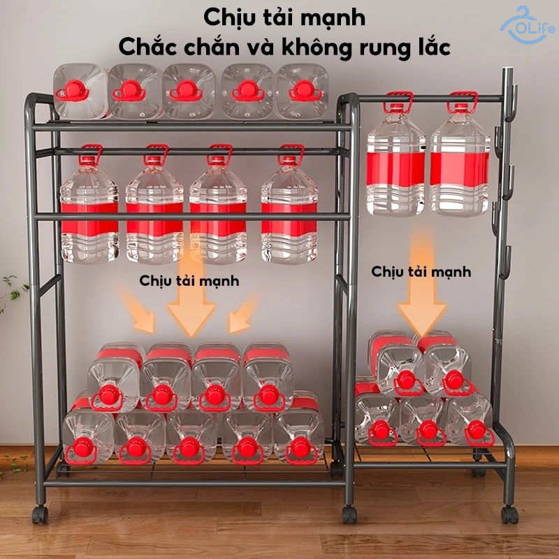 𝐎𝐥𝐢𝐟𝐞 Kệ Treo Quần Ao Phẩm Chất Cao Giá Treo Quần Áo Đa Năng Sào Phơi Đồ Loại Đơn Giản Chắc Chắn