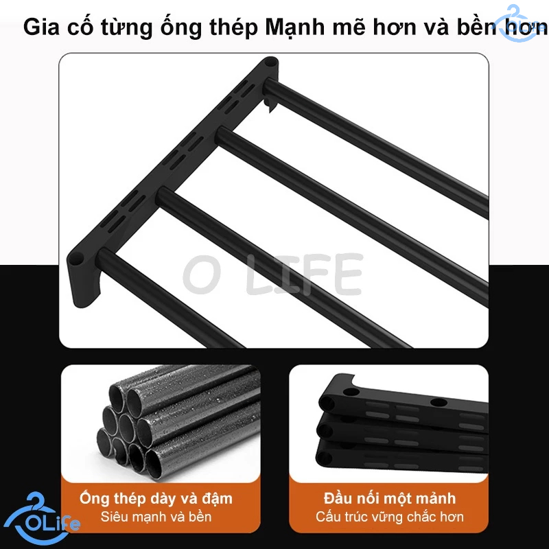 𝐎𝐥𝐢𝐟𝐞 Kệ Giày Dép Đa Năng Kệ Đựng Giày Dép Dễ Dàng Cài Đặt Vk Kệ Để Giày Dép Đen/Xanh/Vàng/Cam
