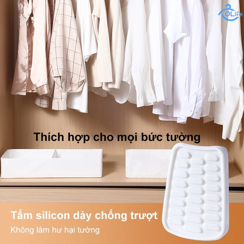 𝐎𝐥𝐢𝐟𝐞 Thanh Treo Quần Áo Thông Minh Sào Treo Đồ Không Khoan Thanh Treo Rèm Cao Cấp