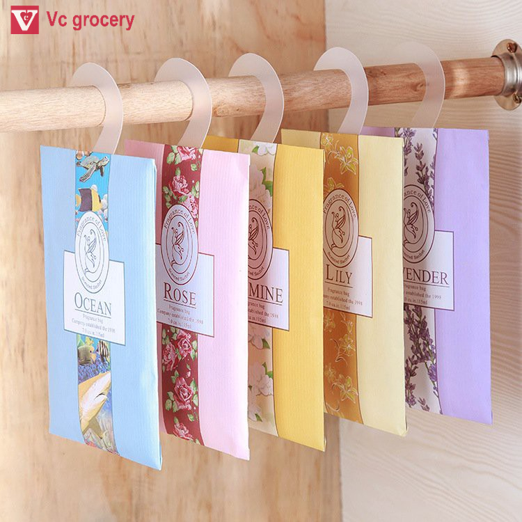 Set 3 Túi Thơm Thảo Mộc Treo Tủ Quần Áo - Hình ảnh thực tế