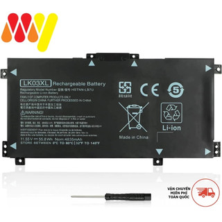 Pin Battery laptop   x360 15-bp 15-bq 15-cp 15-cn 17m 17-ae 17-ce LK03XL