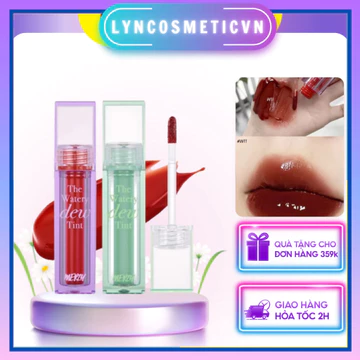 [New - Season 3] Son Tint Bóng Dạng Thạch, Bền Màu, Lâu Trôi Cho Đôi Môi Căng Mọng, Ẩm Mịn Merzy The Watery Dew Tint 4g
