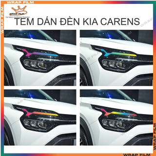 Tem dán đèn Kia Carens ( giá bao gồm 2 tem dán 2 bên)