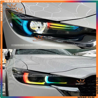 Decal dán đèn Mazda CX5, CX8 2018-2024 ( 2 bên)