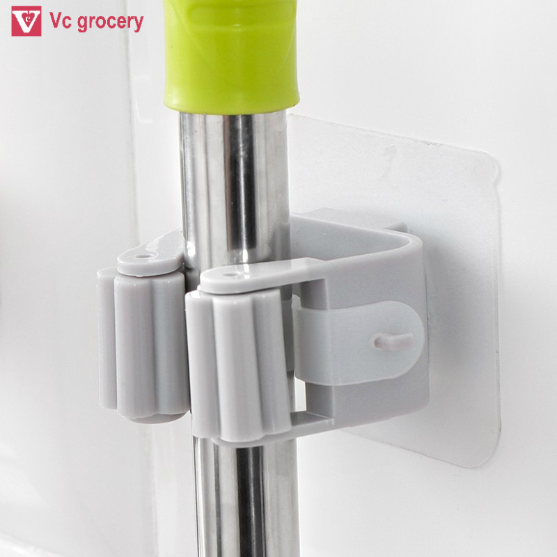 [HÀNG CÓ SẴN] SET 3 Giá treo cây lau nhà đa năng móc treo chổi dán tường siêu chắc, chịu lực tốt