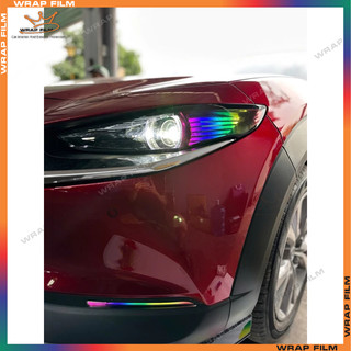 Decal dán đổi màu đèn Mazda CX30 (1 bộ 2 bên)