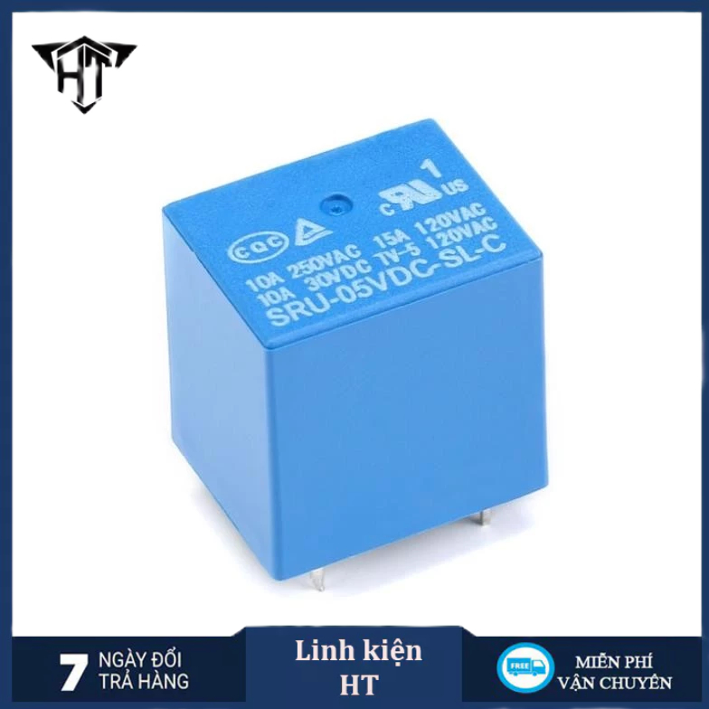 Relay 5 Chân 5V 12V 24V 10A, Rơ Le 5 Chân 10A Loại tốt | Shopee Việt Nam