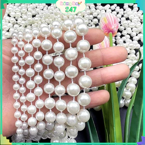 Dây Ngọc Trai Giả 8 Ly Dài 2M - Trang Trí Tết, Decor Đám Cưới, Lễ Hội, Sự Kiện Giá Rẻ TET