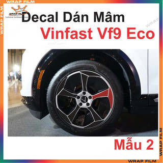 Decal dán mâm Vinfast Vf9 bản Eco