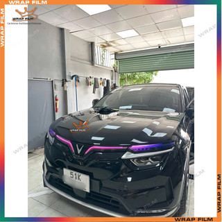 Decal dán đèn Vinfast VF8 ( 2bên), Decal trang trí ô tô Decal đổi màu đèn xe cao cấp không thấm nước không để lại keo