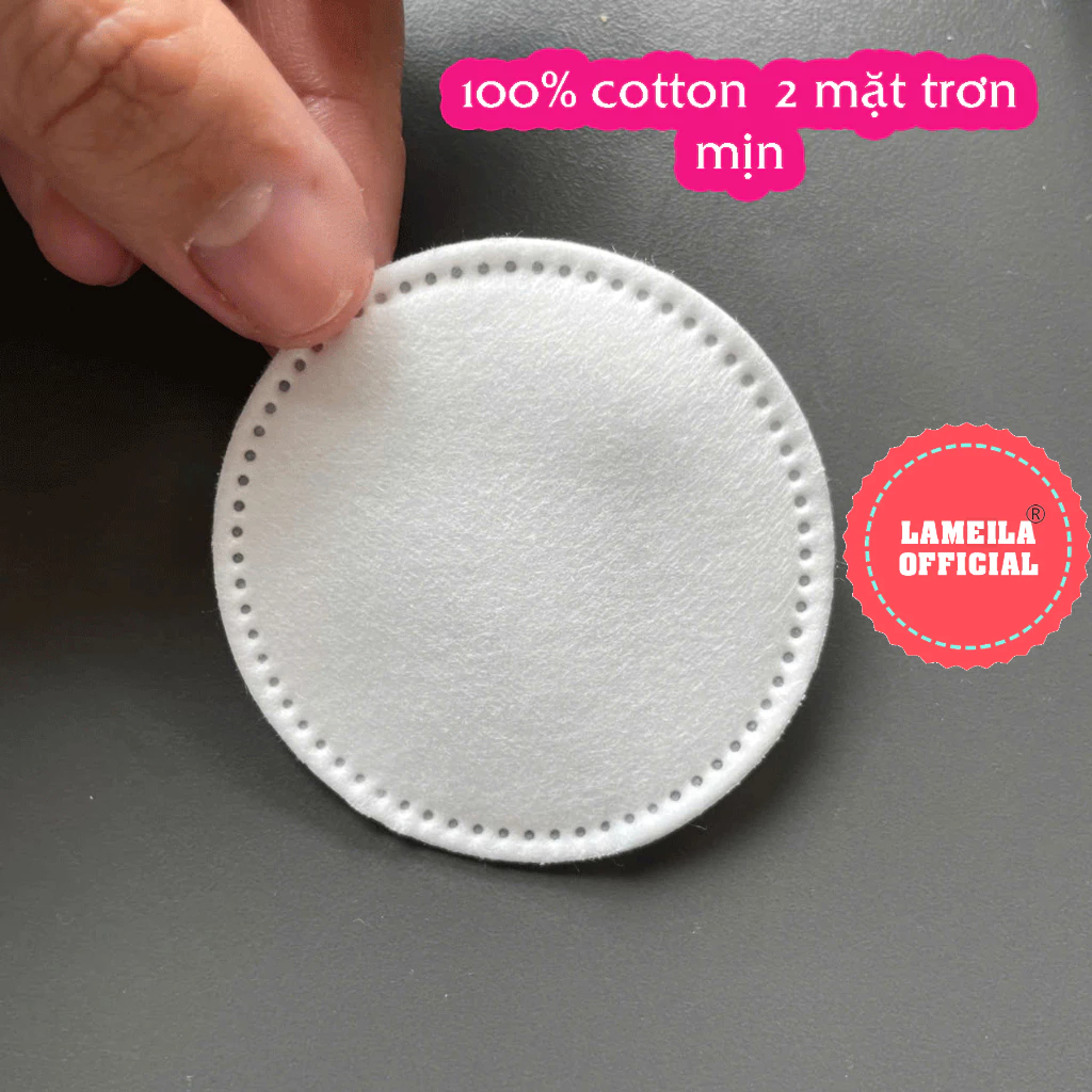 (Combo 2 gói) Bông Tẩy Trang LMLer 201 miếng 100% Cotton mềm mịn P0642