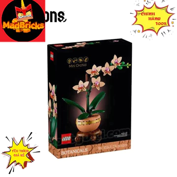 (LEGO ICON ) Đồ Chơi Lắp Ráp Hoa Lan Nhỏ LEGO BOTANICALS 10343