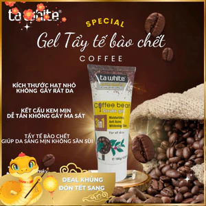 Tẩy tế bào chết hạt cà phê Tawhite
