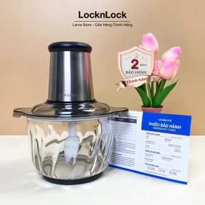 Máy Xay Thịt Lock&Lock Cối Lớn Chạy Khỏe EJM186 SLV 2.4 Lít