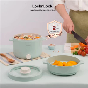 Nồi lẩu hấp đa năng Locknlock EJP156MIT 2L Màu Mint