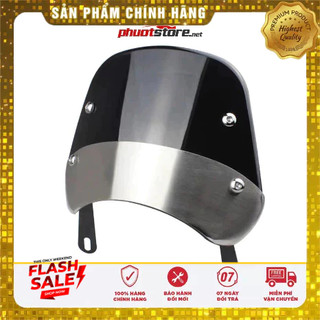 Kính chắn gió xe máy classic Pg1, yb125, ct125