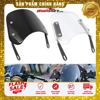 Kính chắn gió xe máy classic Pg1, yb125, ct125